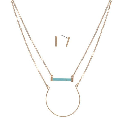 Emilee Necklace and Earring Set